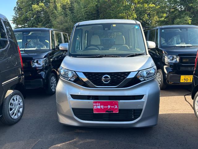 ルークス X インテリジェントキー 左電動スライドドア アラウンドビューモニター CD オートエアコン プッシュスタート アイドリングストップ 電動格納ミラー 運転席エアバック 助手席エアバック(2枚目)