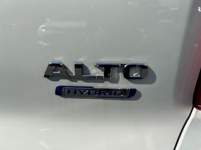 アルト ハイブリッドS 届出済未使用車 盗難防止システム エアコン シートヒーター レーンアシスト アイドリングストップ 衝突被害軽減ブレーキ 横滑り防止装置 クリアランスソナー 電動格納ミラー(12枚目)