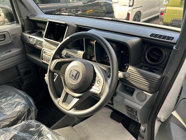 Ｎ－ＶＡＮ Ｇ　届出済未使用車　両側スライドドア　オートエアコン　アイドリングストップ　プッシュスタート　レーンアシスト　衝突被害軽減ブレーキ　クリアランスソナー　横滑り防止装置　オートライト（42枚目）