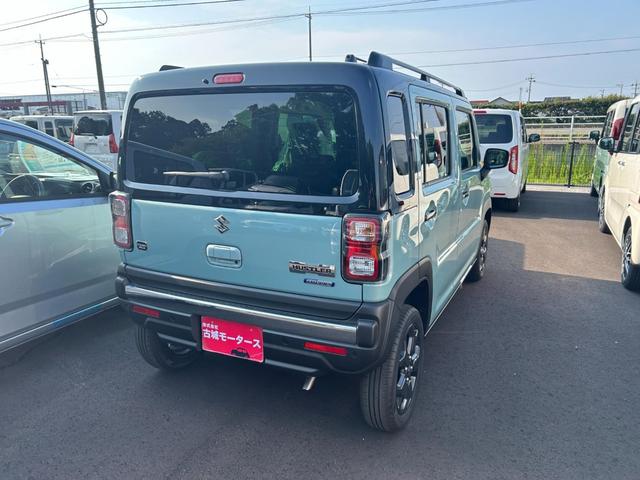 ハスラー タフワイルド 届出済未使用 スズキセーフティサポート オートエアコン クルーズコントロール シートヒーター 革巻ステアリング スマートキー LEDヘッドランプ LEDライトフォグ オートライト クリアランスソナー(9枚目)