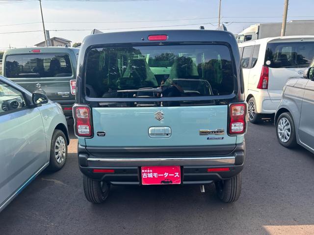 ハスラー タフワイルド 届出済未使用 スズキセーフティサポート オートエアコン クルーズコントロール シートヒーター 革巻ステアリング スマートキー LEDヘッドランプ LEDライトフォグ オートライト クリアランスソナー(10枚目)