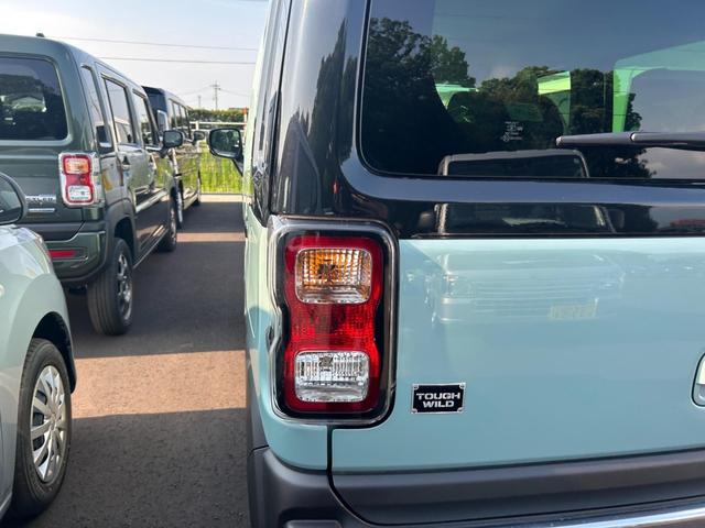 ハスラー タフワイルド 届出済未使用 スズキセーフティサポート オートエアコン クルーズコントロール シートヒーター 革巻ステアリング スマートキー LEDヘッドランプ LEDライトフォグ オートライト クリアランスソナー(12枚目)