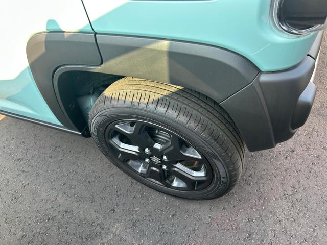 ハスラー タフワイルド 届出済未使用 スズキセーフティサポート オートエアコン クルーズコントロール シートヒーター 革巻ステアリング スマートキー LEDヘッドランプ LEDライトフォグ オートライト クリアランスソナー(22枚目)