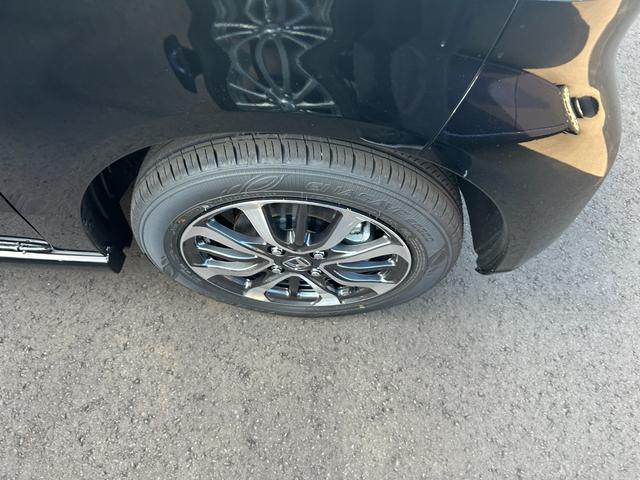 N-BOXカスタム 届出済未使用車 左側パワースライドドア シートヒーター アルミホイール クルーズコントロール 衝突被害軽減ブレーキ オートエアコン アイドリングストップ プッシュスタート 電動格納ミラー(27枚目)