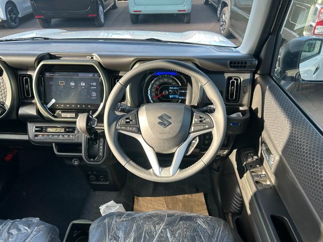 ハスラー タフワイルド 届出済未使用車 全方位ナビ クルーズコントロール オートエアコン シートヒーター アルミホイール プッシュスタート アイドリングストップ レーンアシスト 衝突被害軽減ブレーキ 電動格納ミラー(63枚目)