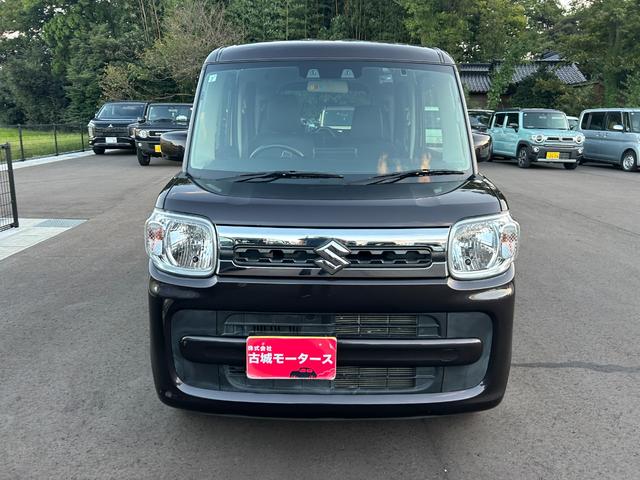 スペーシア ハイブリッドX ナビ付 Bluetooth対応 バックカメラ付 衝突被害軽減ブレーキ クリアランスソナー 盗難防止システム スマートキー 両側電動スライドドア アイドリングストップ 電動格納ミラー オートエアコン(2枚目)