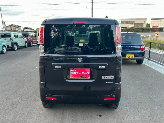 スペーシア ハイブリッドX ナビ付 Bluetooth対応 バックカメラ付 衝突被害軽減ブレーキ クリアランスソナー 盗難防止システム スマートキー 両側電動スライドドア アイドリングストップ 電動格納ミラー オートエアコン(8枚目)