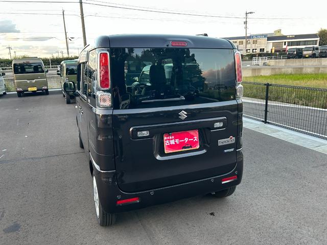 スペーシア ハイブリッドX ナビ付 Bluetooth対応 バックカメラ付 衝突被害軽減ブレーキ クリアランスソナー 盗難防止システム スマートキー 両側電動スライドドア アイドリングストップ 電動格納ミラー オートエアコン(9枚目)