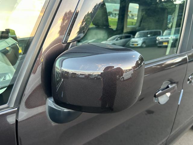 スペーシア ハイブリッドX ナビ付 Bluetooth対応 バックカメラ付 衝突被害軽減ブレーキ クリアランスソナー 盗難防止システム スマートキー 両側電動スライドドア アイドリングストップ 電動格納ミラー オートエアコン(24枚目)