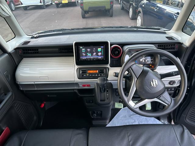 スペーシア ハイブリッドX ナビ付 Bluetooth対応 バックカメラ付 衝突被害軽減ブレーキ クリアランスソナー 盗難防止システム スマートキー 両側電動スライドドア アイドリングストップ 電動格納ミラー オートエアコン(56枚目)