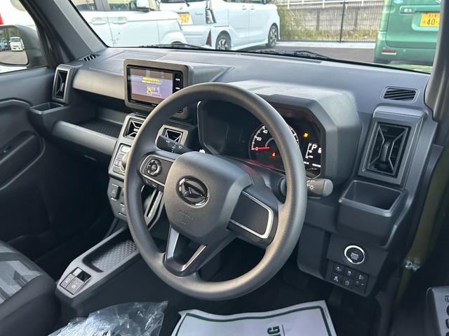 タフト X 届出済未使用車 ナビ付 バックカメラ付 衝突被害軽減ブレーキ クリアランスソナー 盗難防止システム アイドリングストップ スマートキー 電動格納ミラー LEDヘッドライト オートライト オートエアコン(43枚目)