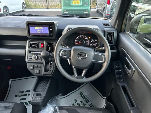 タフト X 届出済未使用車 ナビ付 バックカメラ付 衝突被害軽減ブレーキ クリアランスソナー 盗難防止システム アイドリングストップ スマートキー 電動格納ミラー LEDヘッドライト オートライト オートエアコン(47枚目)