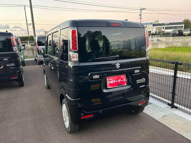 スペーシア ハイブリッドG 衝突被害軽減ブレーキ クリアランスソナー 盗難防止システム アイドリングストップ スマートキー オートライト オートライト スライドドア 電動格納ミラー アイドリングストップ 社外オーディオ付(8枚目)