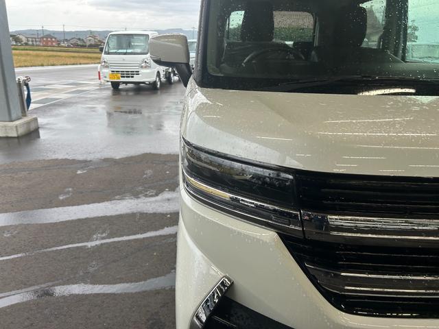 スペーシアカスタム ハイブリッドGS 届出済未使用車 シートヒーター 衝突被害軽減ブレーキ クルーズコントロール アイドリングストップ 横滑り防止装置 片側電動スライドドア プッシュスタート レーンアシスト オートエアコン(4枚目)