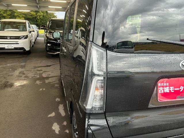 タント カスタムX 届出済未使用車 ナビ付 両側電動スライドドア バックカメラ フルセグTV アイドリングストップ 衝突被害軽減ブレーキ 横滑り防止装置 LEDヘッドランプ スマートキー プッシュスタート シートヒーター(12枚目)