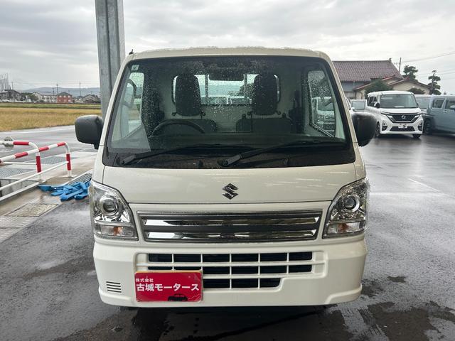 キャリイトラック KCエアコン・パワステ 4WD エアコン アイドリングストップ レーンアシスト 衝突被害軽減ブレーキ 横滑り防止装置 LEDヘッドランプ キーレスエントリー オートライト 運転席エアバック 助手席エアバック(2枚目)