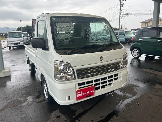 キャリイトラック KCエアコン・パワステ 4WD エアコン アイドリングストップ レーンアシスト 衝突被害軽減ブレーキ 横滑り防止装置 LEDヘッドランプ キーレスエントリー オートライト 運転席エアバック 助手席エアバック(3枚目)