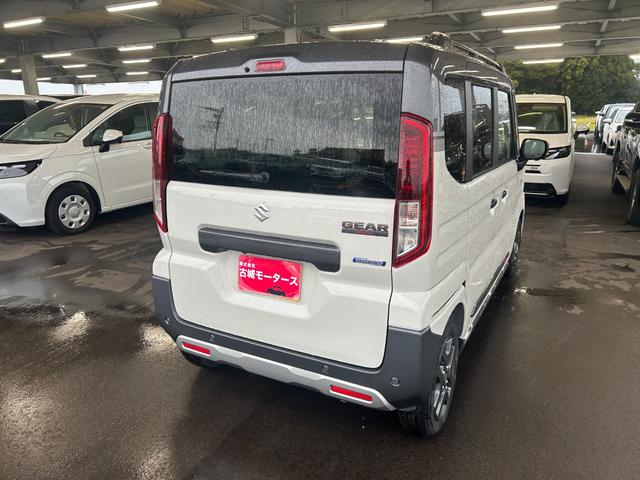 スペーシアギア ハイブリッドXZ 届出済未使用車 全方位ナビ 両側電動スライドドア アイドリングストップ 横滑り防止装置 衝突被害軽減ブレーキ クルーズコントロール シートヒーター アルミホイール ルーフレール オートエアコン(9枚目)