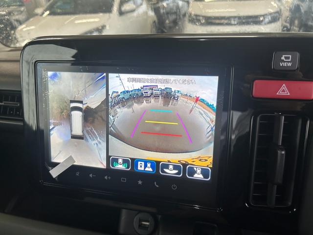 スペーシアギア ハイブリッドXZ 届出済未使用車 全方位ナビ 両側電動スライドドア アイドリングストップ 横滑り防止装置 衝突被害軽減ブレーキ クルーズコントロール シートヒーター アルミホイール ルーフレール オートエアコン(39枚目)