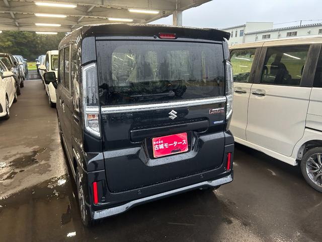 スペーシアカスタム ハイブリッドXS 届出済未使用車 両側電動スライドドア LEDヘッドランプ クルーズコントロール シートヒーター 衝突被害軽減ブレーキ プッシュスタート スマートキー オートエアコン オートライト 電動格納ミラー(12枚目)