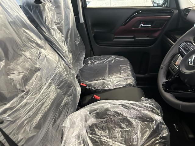 スペーシアカスタム ハイブリッドXS 届出済未使用車 両側電動スライドドア LEDヘッドランプ クルーズコントロール シートヒーター 衝突被害軽減ブレーキ プッシュスタート スマートキー オートエアコン オートライト 電動格納ミラー(48枚目)