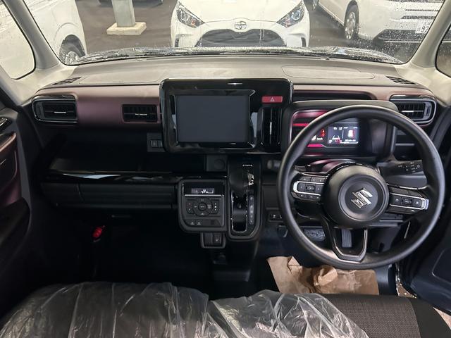 スペーシアカスタム ハイブリッドGS 届出済未使用車 衝突被害軽減ブレーキ オートエアコン シートヒーター アルミホイール プッシュスタート 片側電動スライドドア クルーズコントロール オートライト 電動格納ミラー(52枚目)