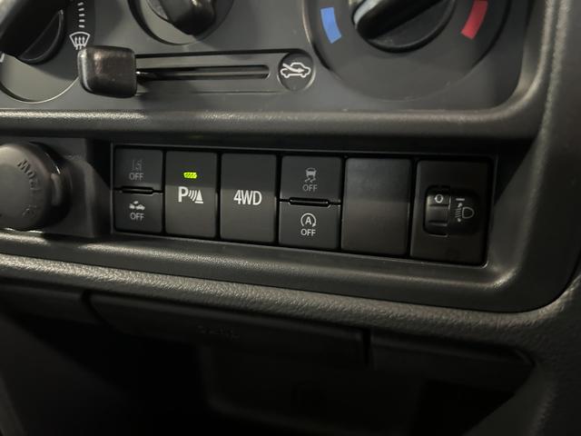 キャリイトラック KCエアコン・パワステ 4WD 届出済未使用車 衝突被害軽減ブレーキ クリアランスソナー アイドリングストップ 横滑り防止装置 キーレスエントリー オートライト エアコン 運転席エアバック 助手席エアバック(29枚目)