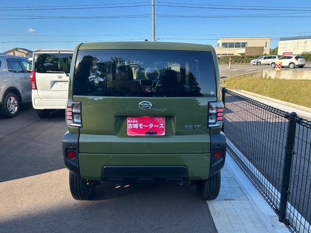 タフト X 届出済未使用車 衝突被害軽減ブレーキ アイドリングストップ クリアランスソナー オートエアコン プッシュスタート スマートキー 横滑り防止装置 サンルーフ 電動格納ミラー オートライト(9枚目)