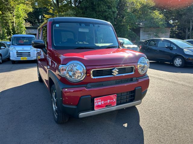 ハスラー ハイブリッドG ナビ ETC シートヒーター レーンアシスト アイドリングストップ クリアランスソナー 衝突被害軽減ブレーキ 横滑り防止装置 スマートキー プッシュスタート オートエアコン 電動格納ミラー(3枚目)