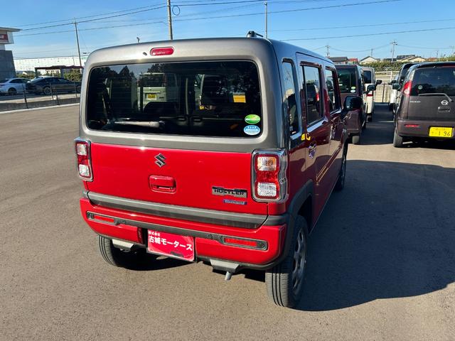 ハスラー ハイブリッドG ナビ ETC シートヒーター レーンアシスト アイドリングストップ クリアランスソナー 衝突被害軽減ブレーキ 横滑り防止装置 スマートキー プッシュスタート オートエアコン 電動格納ミラー(7枚目)