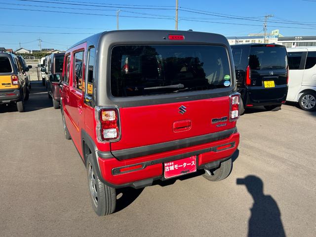 ハスラー ハイブリッドG ナビ ETC シートヒーター レーンアシスト アイドリングストップ クリアランスソナー 衝突被害軽減ブレーキ 横滑り防止装置 スマートキー プッシュスタート オートエアコン 電動格納ミラー(9枚目)