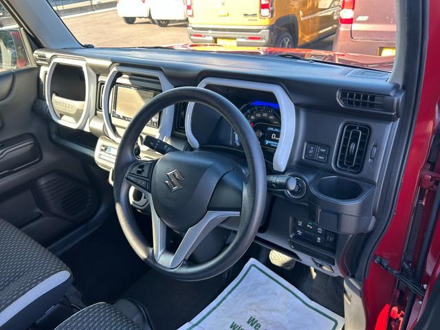 ハスラー ハイブリッドG ナビ ETC シートヒーター レーンアシスト アイドリングストップ クリアランスソナー 衝突被害軽減ブレーキ 横滑り防止装置 スマートキー プッシュスタート オートエアコン 電動格納ミラー(53枚目)