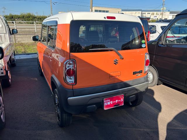 ハスラー Ｘ　ナビ　ＴＶ　盗難防止システム　アルミホイール　シートヒーター　衝突被害軽減ブレーキ　アイドリングストップ　横滑り防止装置　オートエアコン　オートライト　プッシュスタート　スマートキー　電動格納ミラー（9枚目）