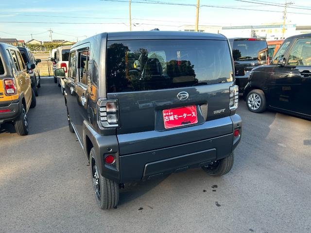 タフト X 届出済未使用車 バックカメラ LEDヘッドランプ 衝突被害軽減ブレーキ アイドリングストップ 横滑り防止装置 クリアランスソナー プッシュスタート オートエアコン オートライト サンルーフ(11枚目)