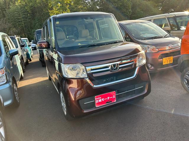 N-BOX L ナビ バックカメラ アイドリングストップ 両側電動スライドドア 衝突被害軽減ブレーキ レーンアシスト クルーズコントロール プッシュスタート スマートキー オートエアコン オートライト 電動格納ミラー(3枚目)