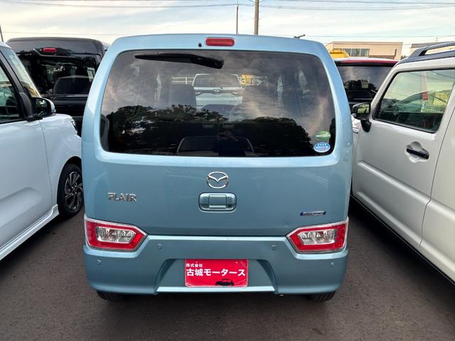 フレア ハイブリッドXG 4WD ナビ 盗難防止システム シートヒーター プッシュスタート クリアランスソナー 衝突被害軽減ブレーキ レーンアシスト アイドリングストップ 横滑り防止装置 オートエアコン オートライト(8枚目)