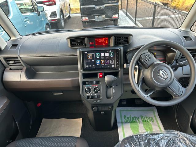 トール Ｘ　登録済未使用車　ディスプレイオーディオ　バックカメラ　エアコン　片側電動スライドドア　プッシュスタート　衝突被害軽減ブレーキ　アイドリングストップ　クリアランスソナー　横滑り防止装置　電動格納ミラー（48枚目）