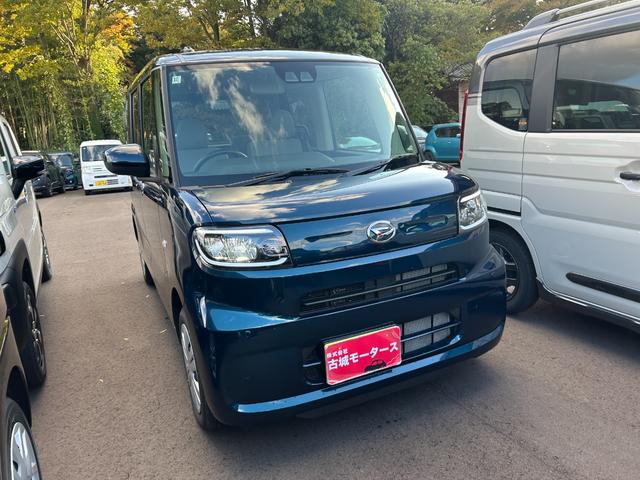 タント L 衝突被害軽減ブレーキ アイドリングストップ クリアランスソナー 横滑り防止装置 盗難防止システム 両側スライドドア オートエアコン オートライト プッシュスタート スマートキー 電動格納ミラー(3枚目)