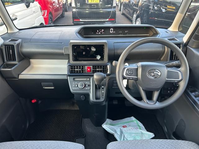 タント L 衝突被害軽減ブレーキ アイドリングストップ クリアランスソナー 横滑り防止装置 盗難防止システム 両側スライドドア オートエアコン オートライト プッシュスタート スマートキー 電動格納ミラー(50枚目)