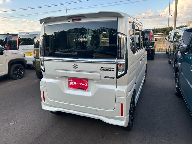 スペーシアカスタム ハイブリッドXS 届出済未使用車 全方位ナビ 両側電動スライドドア アイドリングストップ クルーズコントロール 衝突被害軽減ブレーキ 横滑り防止装置 シートヒーター スマートキー オートエアコン オートライト(9枚目)