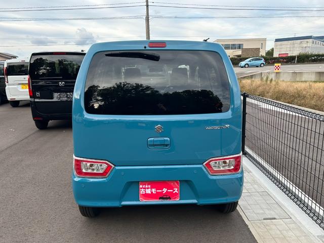 ワゴンR FX 衝突被害軽減ブレーキ クリアランスソナー レーンアシスト 横滑り防止装置 シートヒーター オートエアコン オートライト プッシュスタート スマートキー 電動格納ミラー パワーウィンドウ(8枚目)