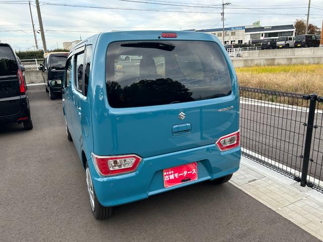 ワゴンR FX 衝突被害軽減ブレーキ クリアランスソナー レーンアシスト 横滑り防止装置 シートヒーター オートエアコン オートライト プッシュスタート スマートキー 電動格納ミラー パワーウィンドウ(9枚目)