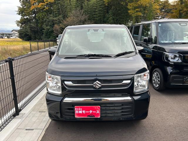 ワゴンR FX 衝突被害軽減ブレーキ クリアランスソナー 横滑り防止装置 レーンアシスト シートヒーター オートエアコン オートライト プッシュスタート スマートキー 電動格納ミラー パワーウィンドウ(2枚目)