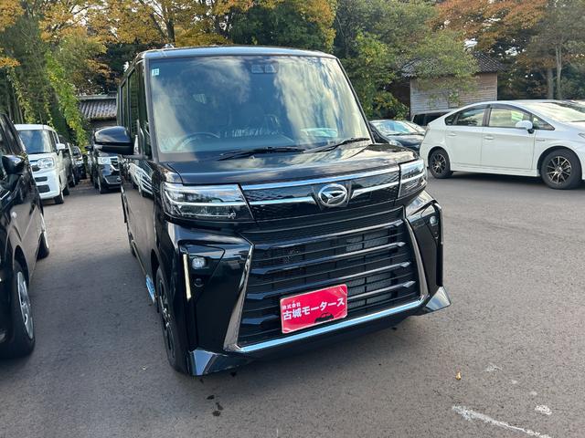 タント カスタムＸ　届出済未使用車　アルミホイール　シートヒーター　両側電動スライドドア　衝突被害軽減ブレーキ　アイドリングストップ　横滑り防止装置　クリアランスソナー　盗難防止システム　オートエアコン　プッシュスタート（3枚目）