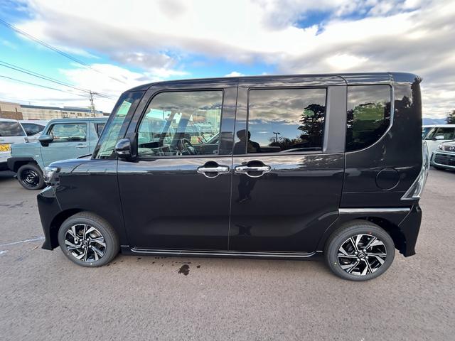 タント カスタムＸ　届出済未使用車　アルミホイール　シートヒーター　両側電動スライドドア　衝突被害軽減ブレーキ　アイドリングストップ　横滑り防止装置　クリアランスソナー　盗難防止システム　オートエアコン　プッシュスタート（25枚目）