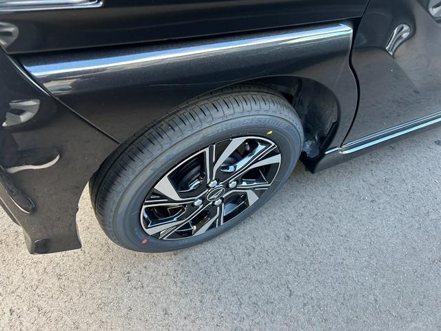 タント カスタムＸ　届出済未使用車　アルミホイール　シートヒーター　両側電動スライドドア　衝突被害軽減ブレーキ　アイドリングストップ　横滑り防止装置　クリアランスソナー　盗難防止システム　オートエアコン　プッシュスタート（26枚目）