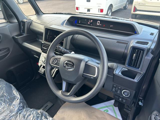 タント カスタムＸ　届出済未使用車　アルミホイール　シートヒーター　両側電動スライドドア　衝突被害軽減ブレーキ　アイドリングストップ　横滑り防止装置　クリアランスソナー　盗難防止システム　オートエアコン　プッシュスタート（46枚目）