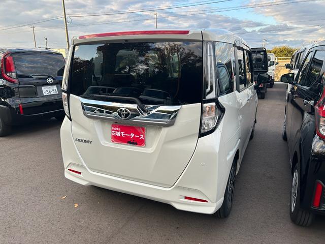 ルーミー カスタムG 両側電動スライドドア シートヒーター アルミホイール 衝突被害軽減ブレーキ アイドリングストップ クリアランスソナー オートエアコン オートライト プッシュスタート スマートキー 電動格納ミラー(8枚目)