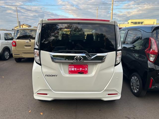 ルーミー カスタムG 両側電動スライドドア シートヒーター アルミホイール 衝突被害軽減ブレーキ アイドリングストップ クリアランスソナー オートエアコン オートライト プッシュスタート スマートキー 電動格納ミラー(9枚目)