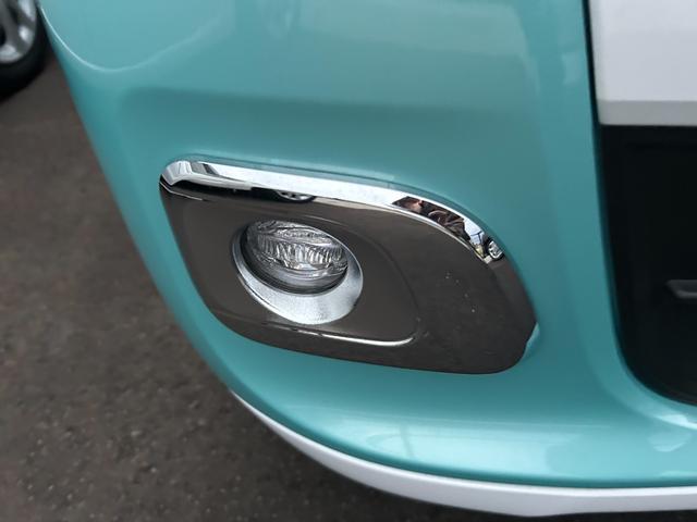 ムーヴキャンバス ストライプスＧ　届出済未使用車　シートヒーター　両側電動スライドドア　盗難防止システム　衝突被害軽減ブレーキ　アイドリングストップ　横滑り防止装置　クリアランスソナー　オートエアコン　オートライト　プッシュスタート（8枚目）